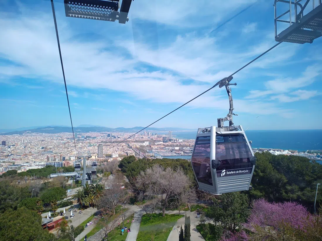 Telefèric de Montjuïc (cable car), Barcelona