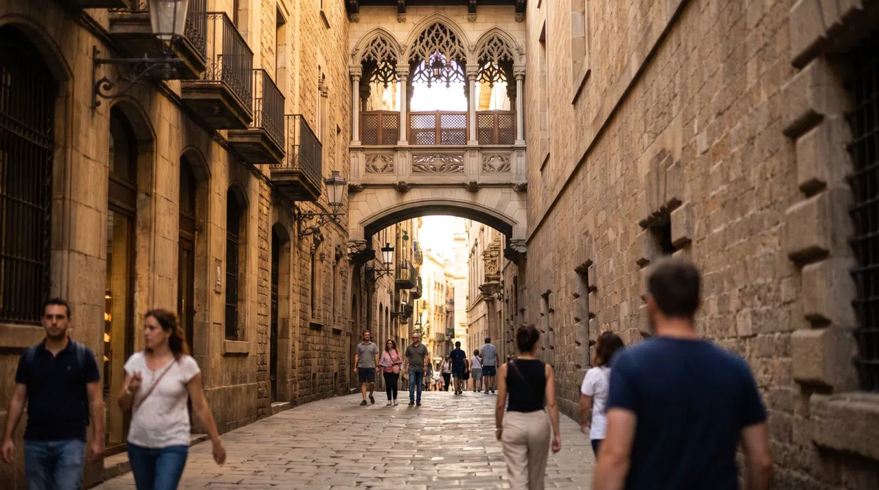 Gothic Quarter (Barri Gòtic), Barcelona: where Roman ghosts and late-night bars share the same lane