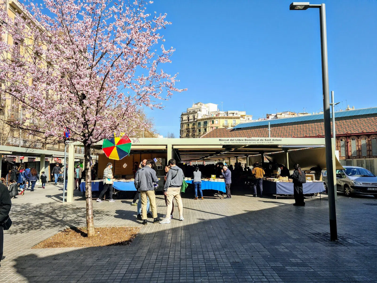 Mercat Dominical de Sant Antoni (book & coin market), Barcelona
