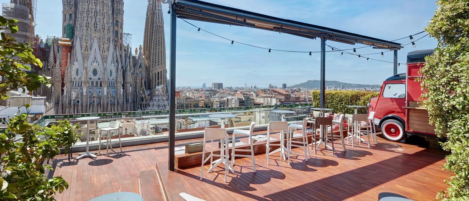 Terrassa del Rosellón(Sercotel Rosellón)、バルセロナ